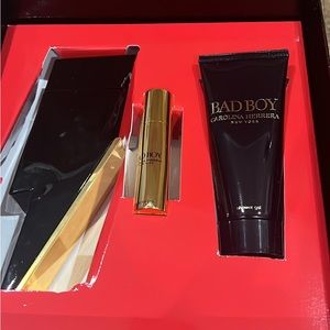 Carolina herrera bad boy 3 piece gift set